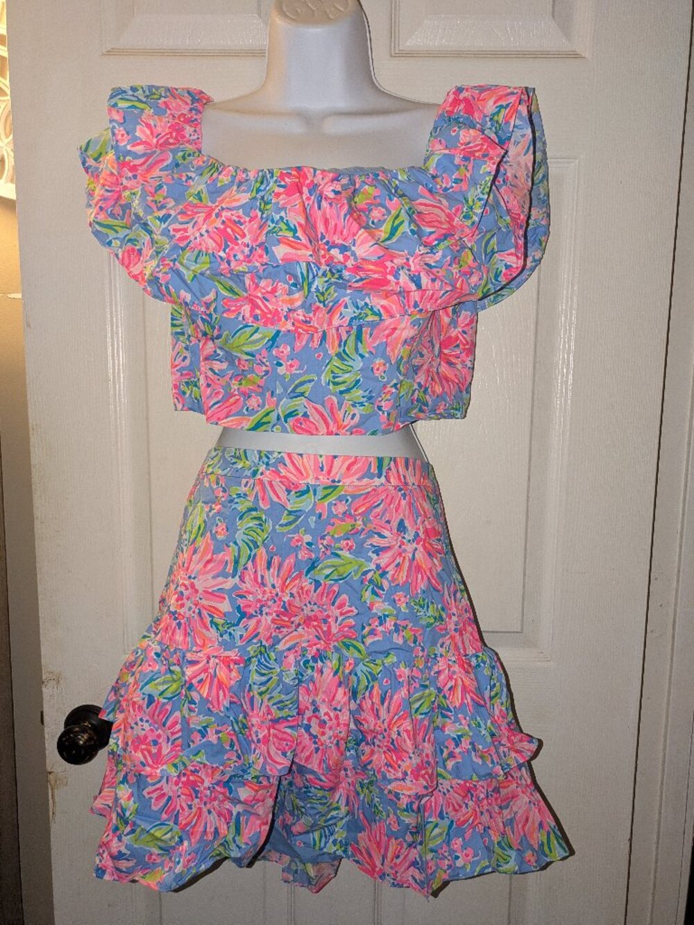 Brand new with tags. L P  two-piece set size 12